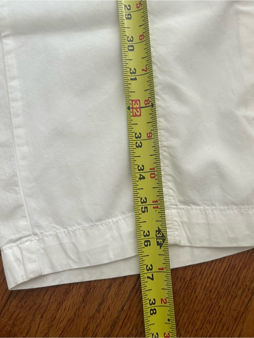 Lauren Ralph Lauren Cotton White Pants Size 18W Classic Plus Size Trouser EUC - Picture 8 of 13